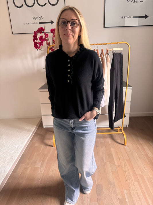 Pull Céleste - Noir