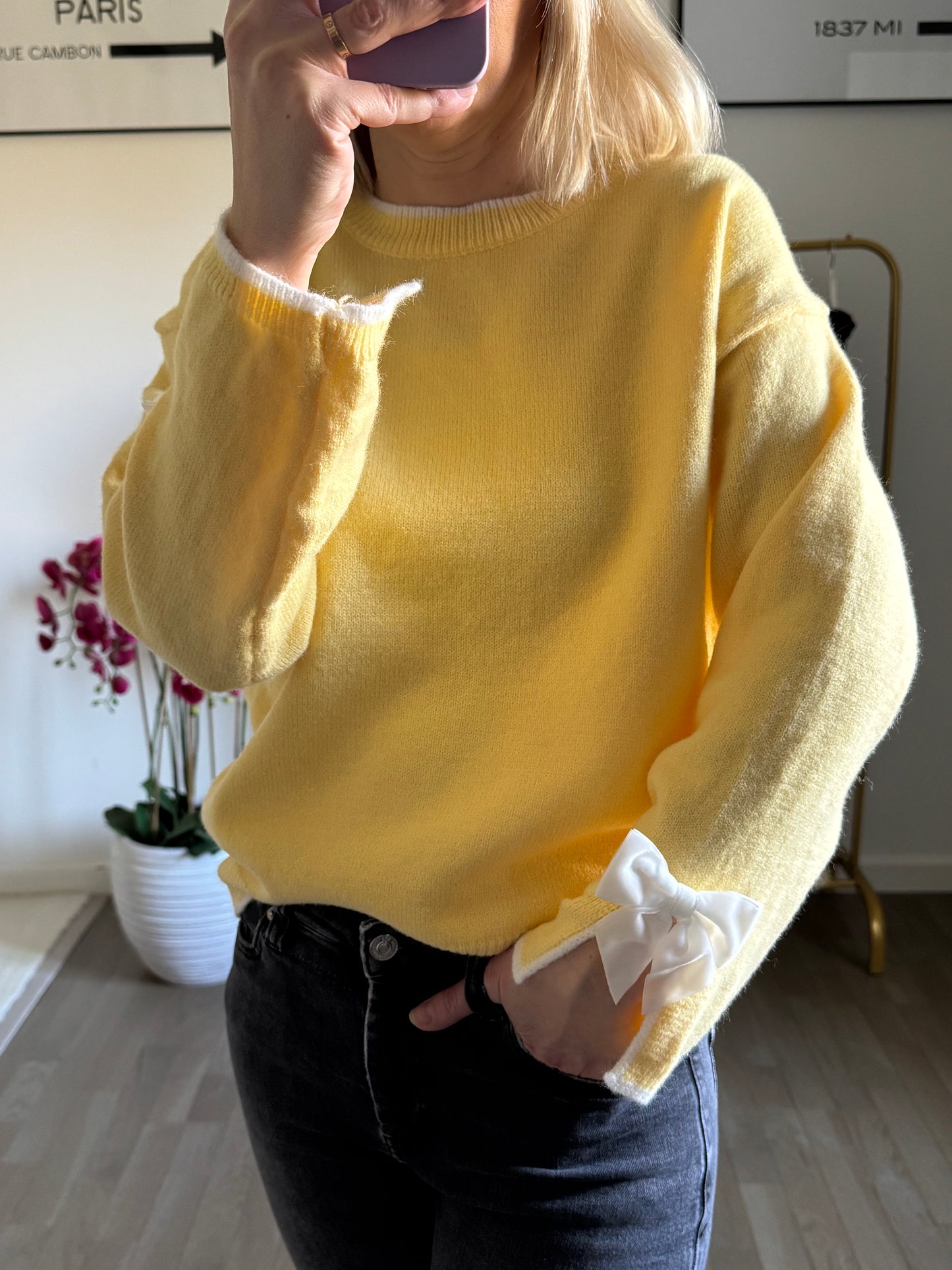Pull Nina - Jaune