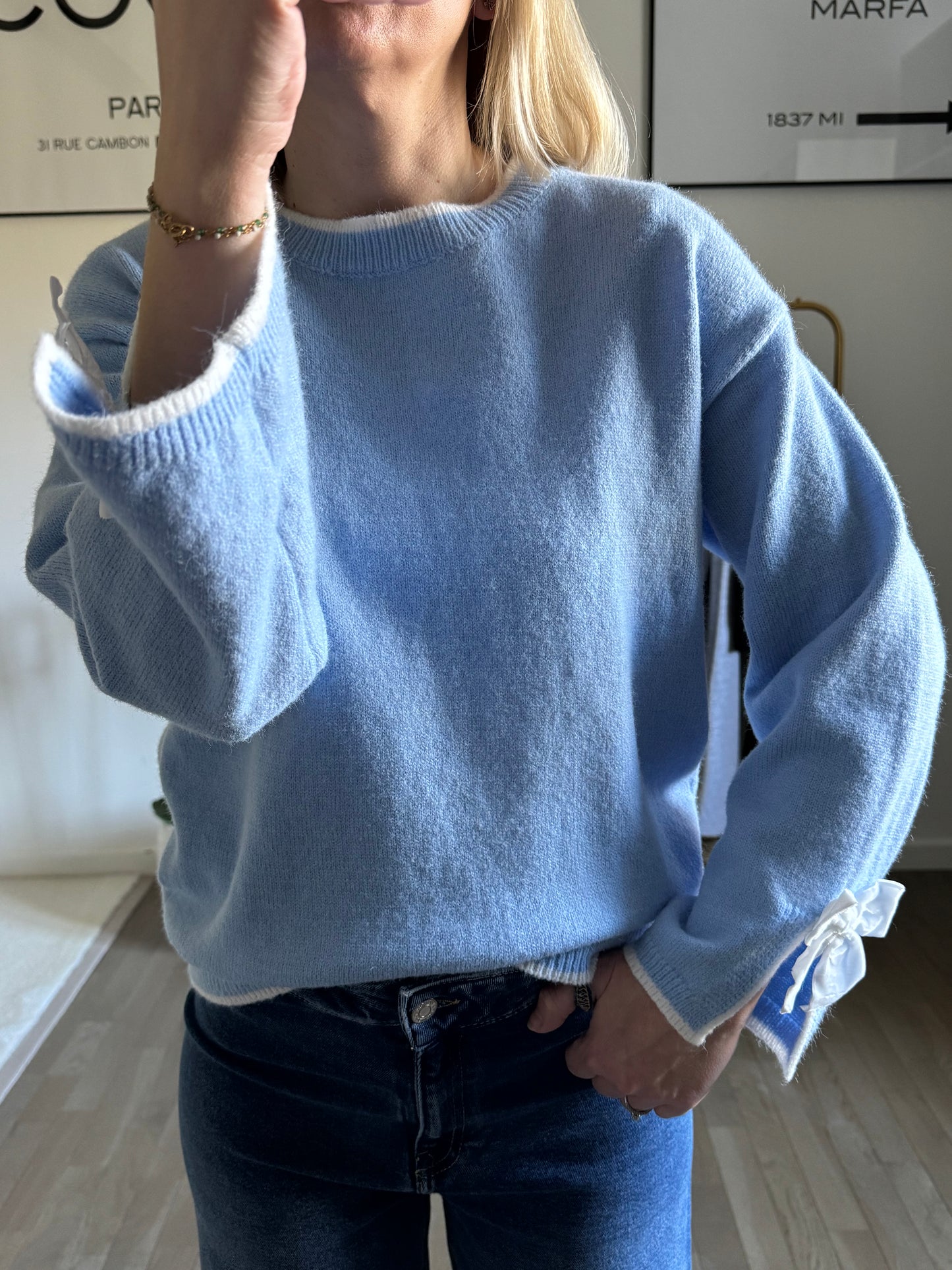 Pull Nina - Bleu