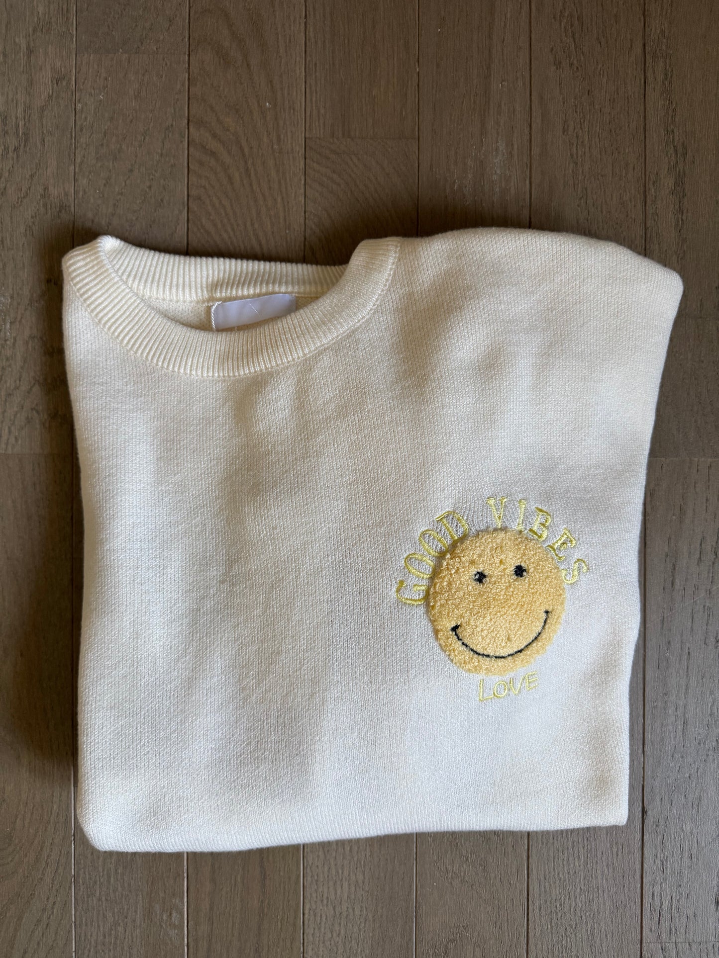 Pull Smiley - Jaune