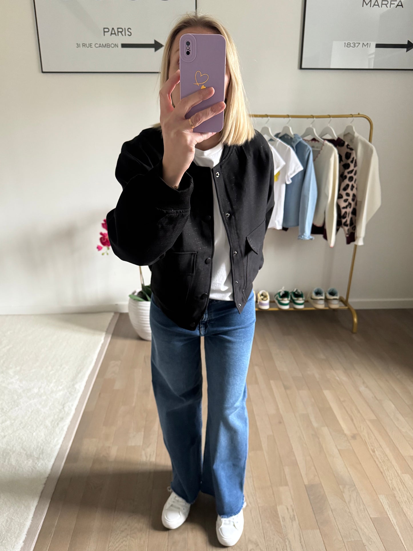 Veste Mia - Noire