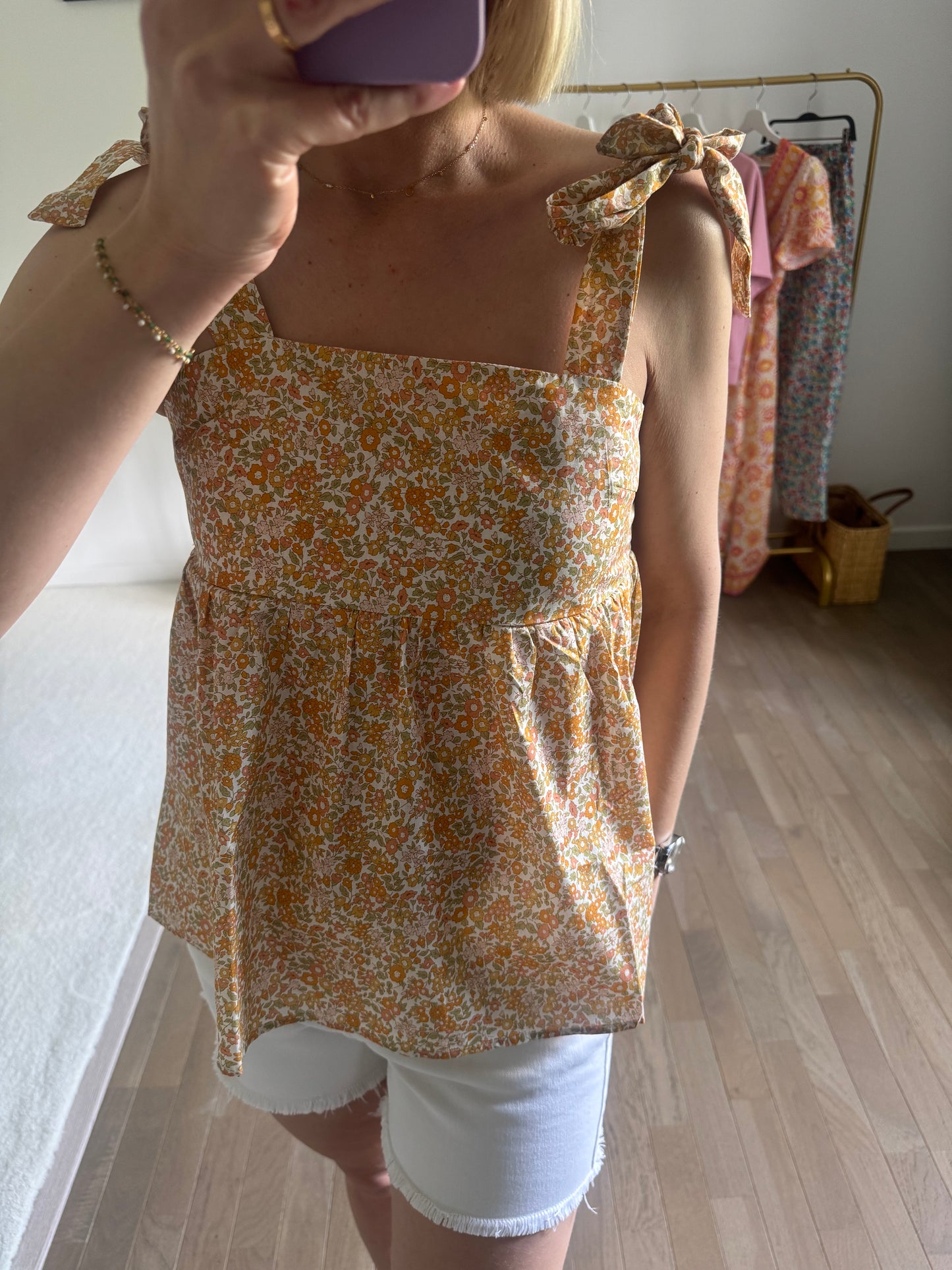 Tops Liberty - Capucine