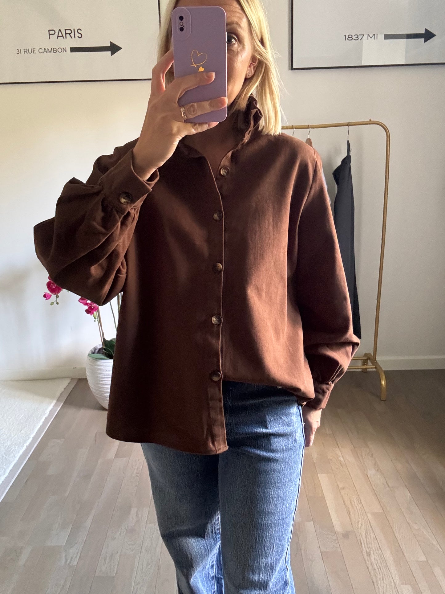 Sur-chemise - Moka