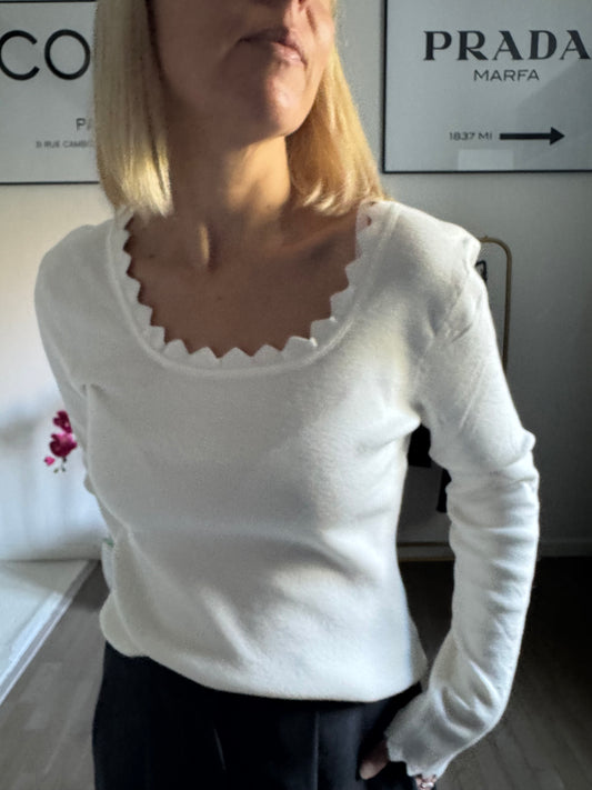 Top Elisa - Blanc