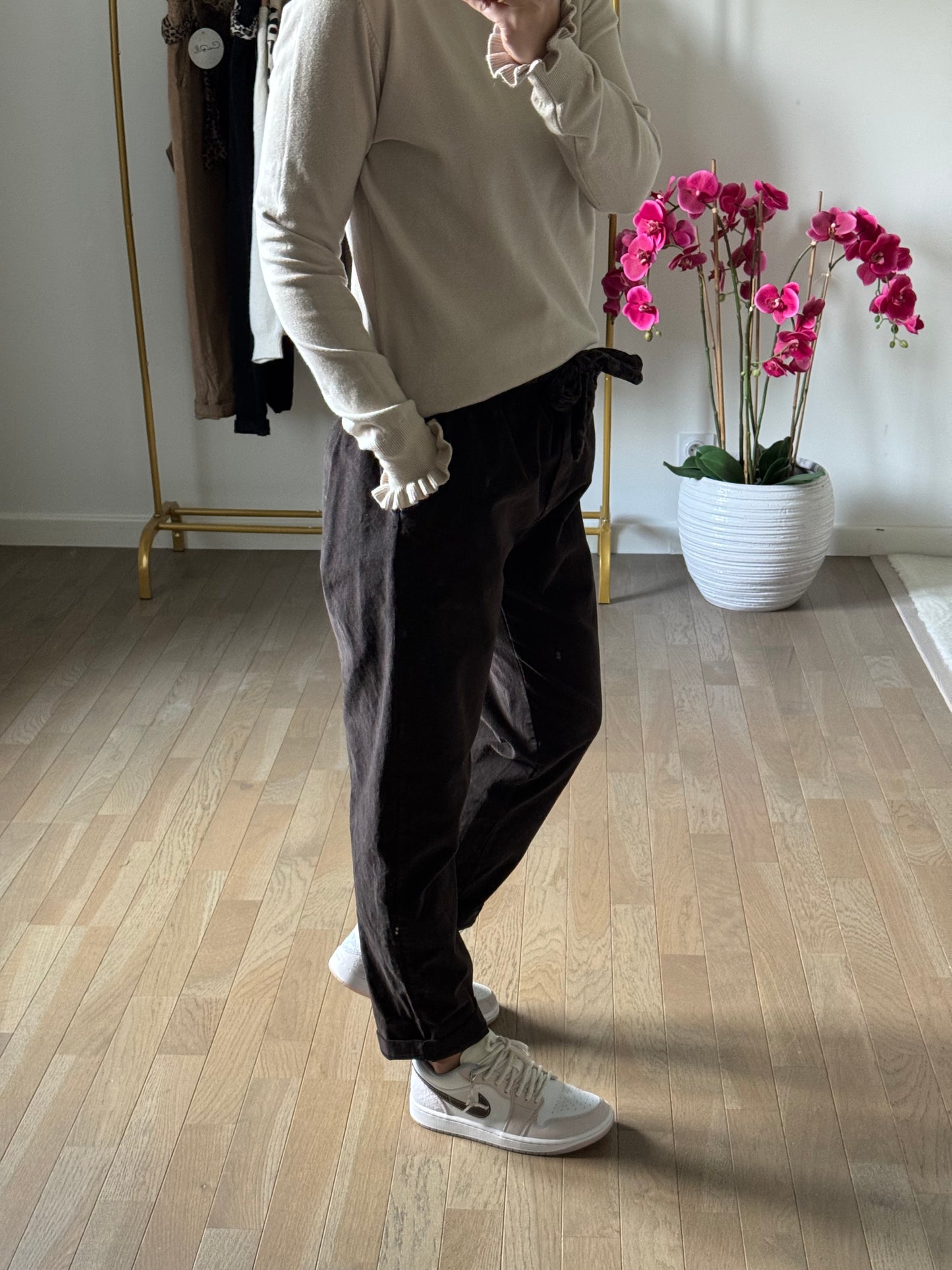 Pantalon Charly - Chocolat