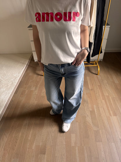 Jeans Louis - Coupe droite - Bleu clair