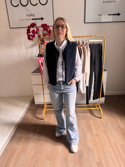 Jeans Louis - Coupe droite - Bleu clair