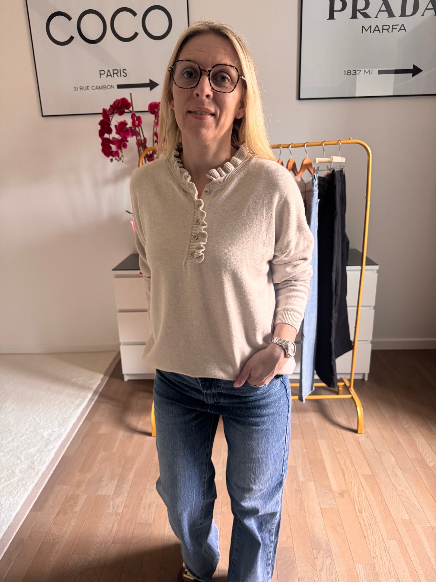 Pull Celeste - Beige