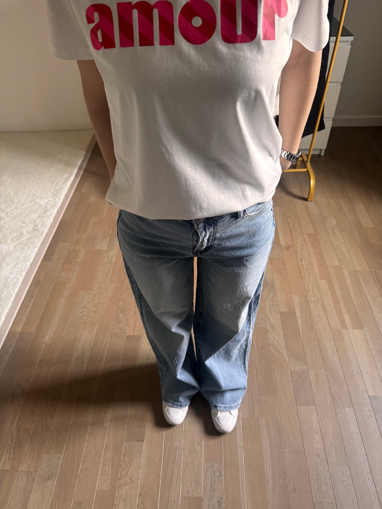 Jeans Louis - Coupe droite - Bleu clair