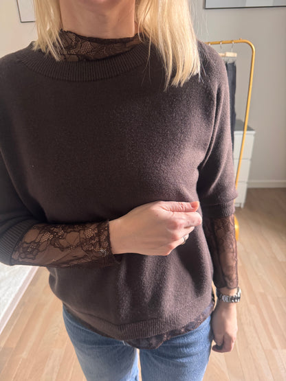 Top Elora - Marron