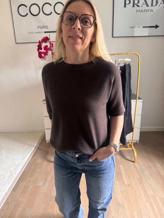 Pull Marie - Chocolat