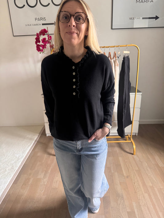 Pull Céleste - Noir