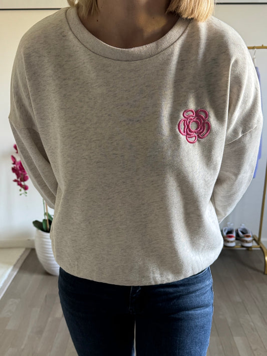 Sweat Flora - gris