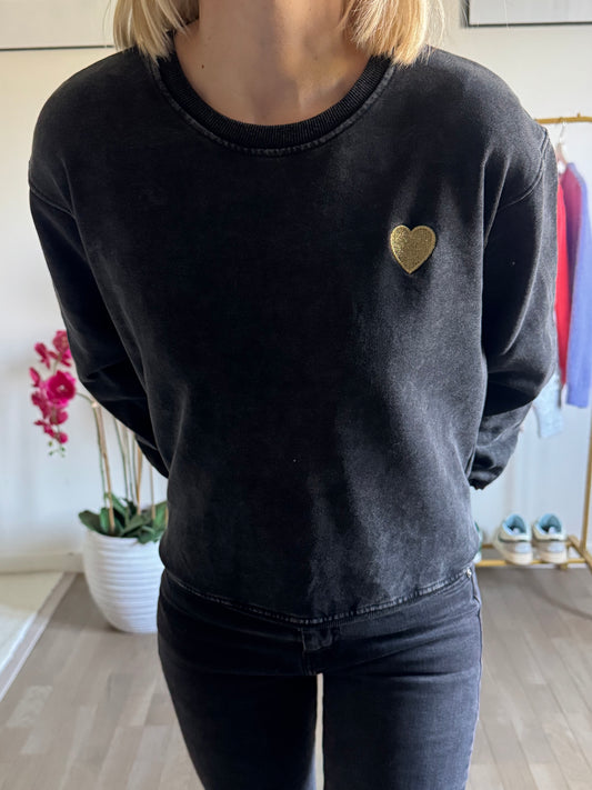 Sweats coeur - Noir