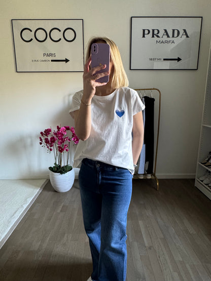 T-shirt Love - Bleu