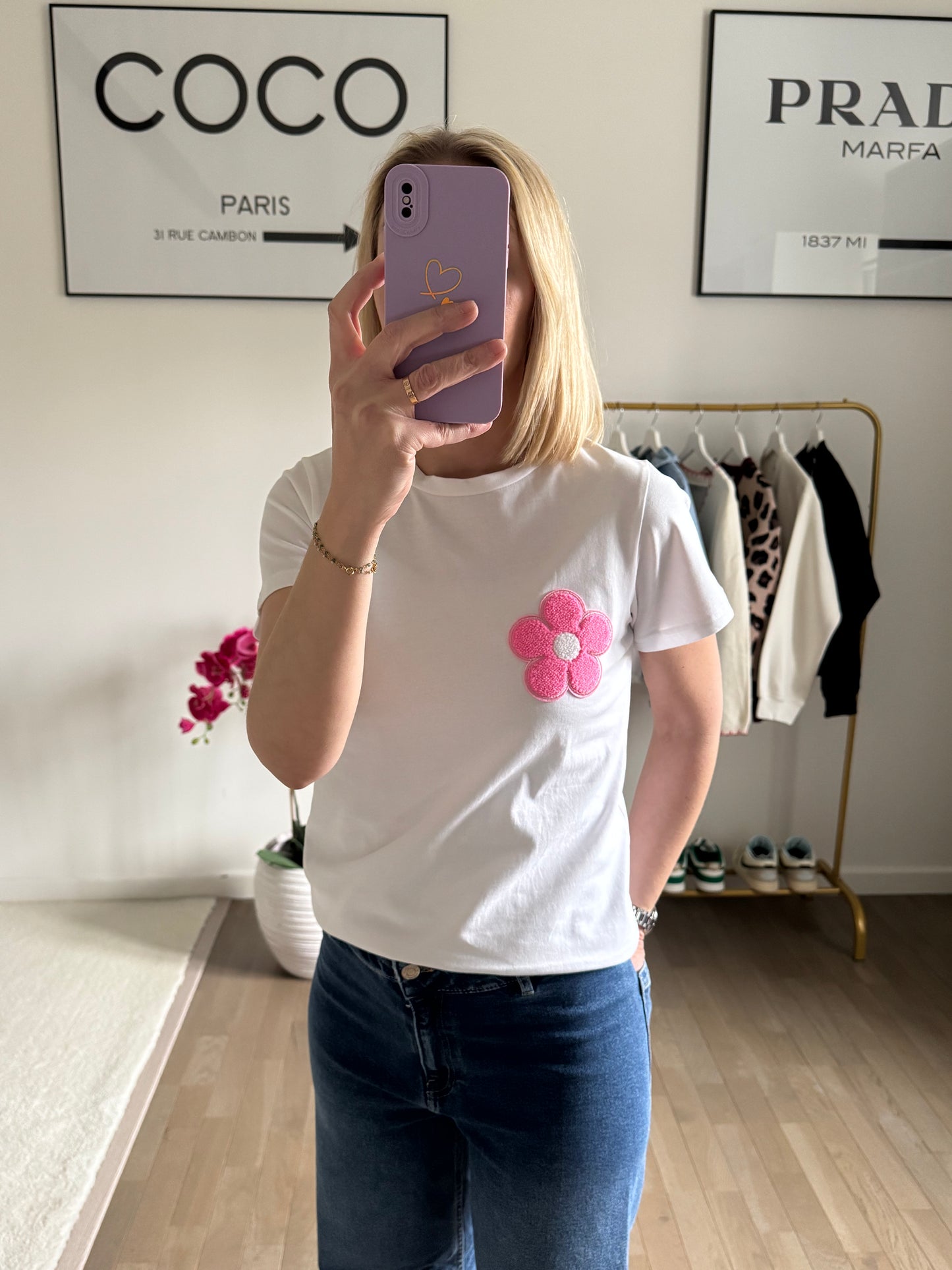 T-shirt Isis - Rose