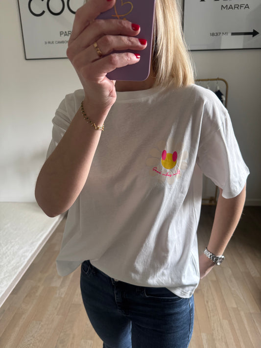 T-shirt Vibe - Blanc