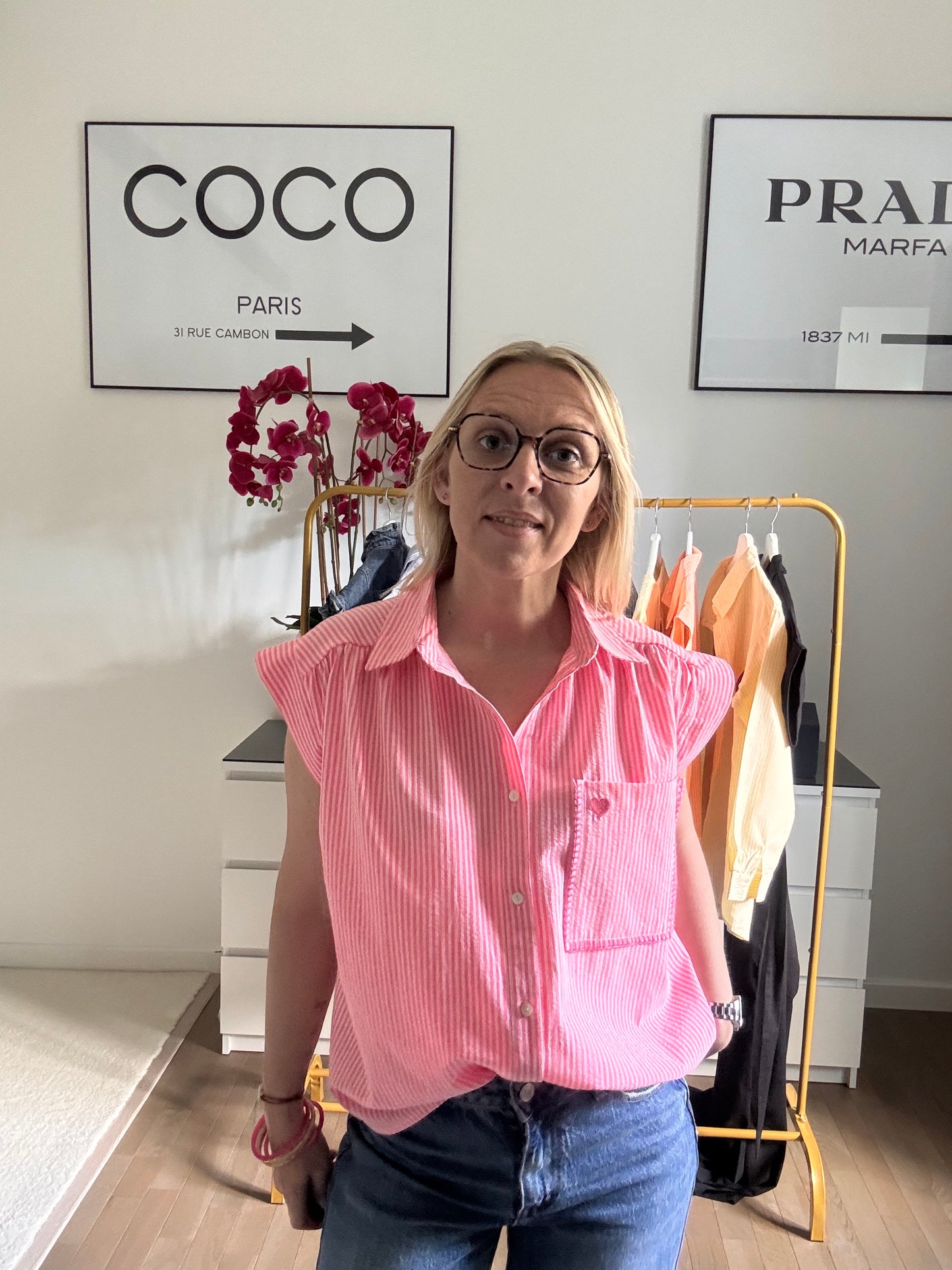 Chemise Rose - Palma