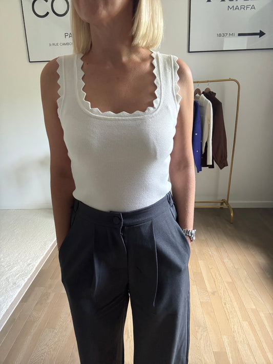 Top Rosa - Blanc