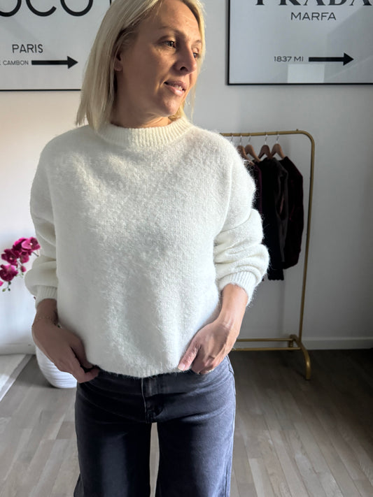 Pull Lou - Blanc