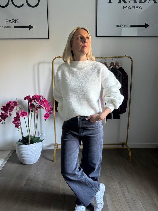 Pull Lou - Blanc