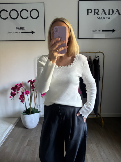 Top Elisa - Blanc