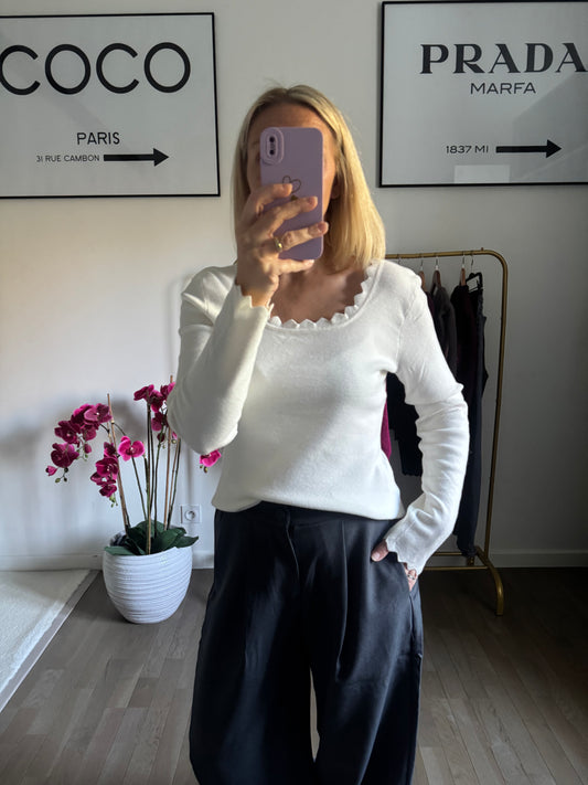 Top Elisa - Blanc