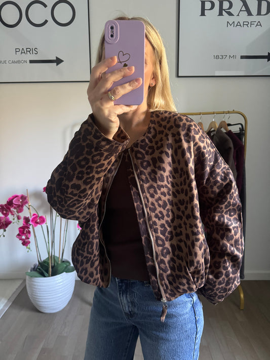 Veste Léonie - Motif léopard