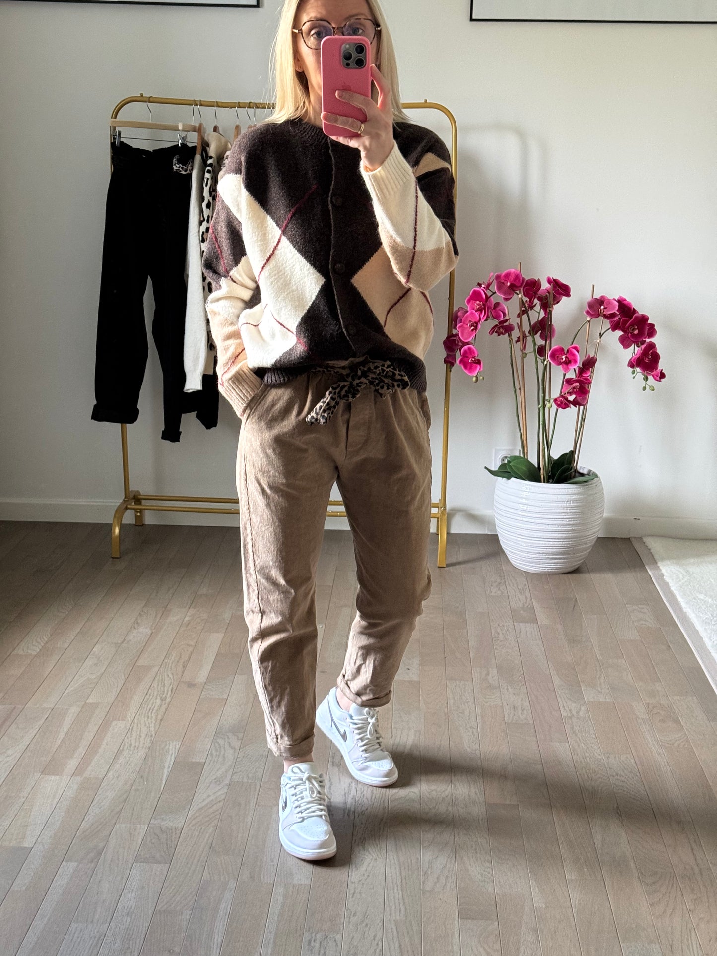 Gilet Ana - Chocolat